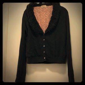 Super cute button up sweater